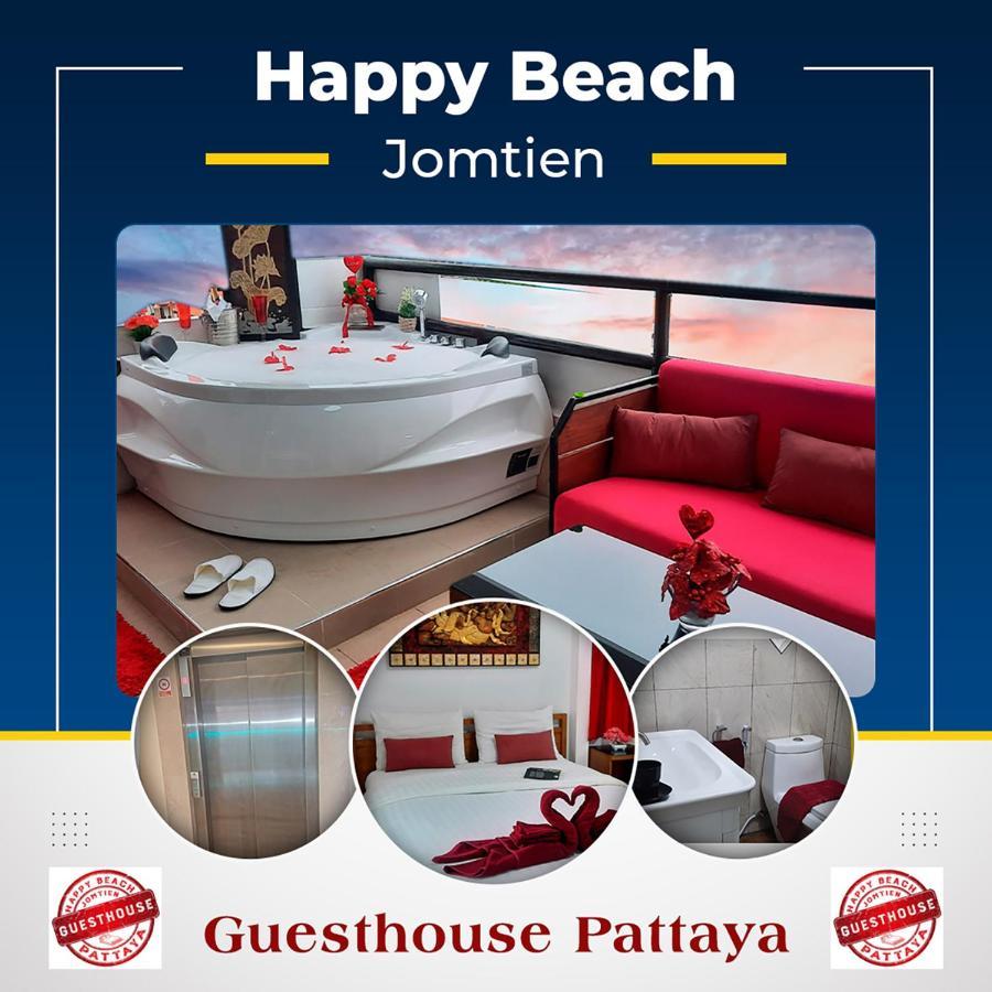 Happy Beach Jomtien Guesthouse Esterno foto